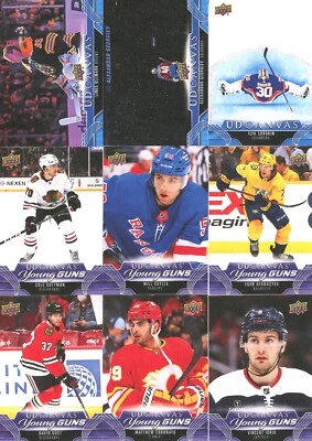 U PICK LOT 2023-24 23-24 UD Series 1 & 2 Canvas Base Rookie Young Guns YG RC - Image 1 of 2