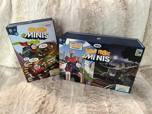 SDCC 2015 2016 DC Comics & Thomas The Tank Engine Super Friends Minis #1 #2 NUOVO - Foto 1 di 10