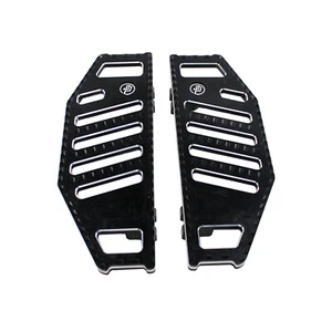 Piastra di base nera grande per Harley 86-poi Touring Road King FLHX FLHTK FLTR - Foto 1 di 9