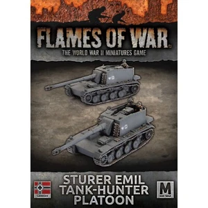 Flames of War Sturer Emil Tank-hunter Platoon (x2) New - Picture 1 of 2