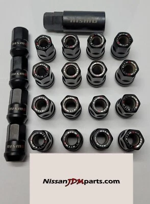 GENUINE Nissan NISMO Forged Steel Open Ended Lug Nuts 40220-TUN01 - Image 1 of 4