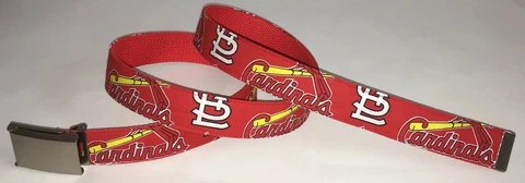 St. Louis Cardinals BELT & Buckle Baseball Team MLB Fan Game Gear Apparel MO New Cover