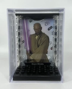 Collectible Force Pack Minifigure Display Case For Lego Star Wars Mace Windu - Picture 1 of 5