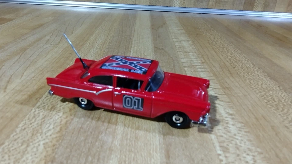 Dukes Of Hazzard General Lee 1957 Ford Custom 300,red,1:64.new! - Image 1 of 4