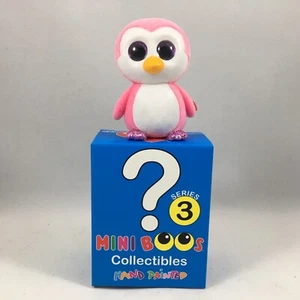 TY Beanie Boos Mini Boo GLIDER Pink Penguin Serie 3 Sammelfigur (2 INCH) - Bild 1 von 3