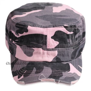 Cadet Hat Army Castro Cap Adjustable Baseball Distressed Plain Solid Men Hat - Picture 1 of 26