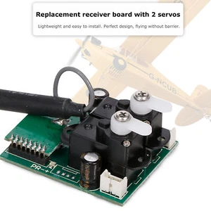 A160.0013 Wltoys XK A160 RC Airplane Receiver Board +2 Servos Spare Part Z5F8 - Picture 1 of 9
