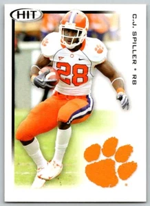 2010 SAGE HIT C.J. SPILLER CLEMSON TIGERS #28 - Picture 1 of 2