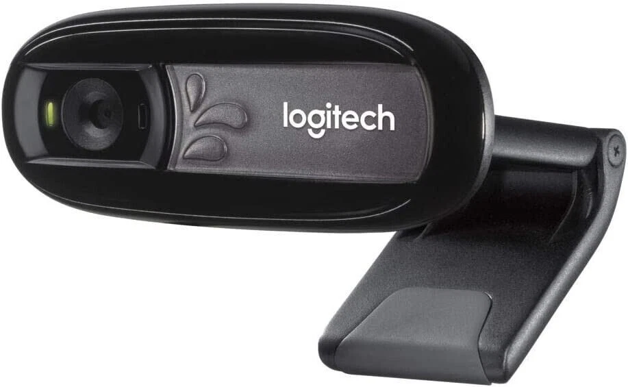 LOGITECH C170 Webcam 5MP USB 2.0 Mic 1024x768 30fps Clip On V-U0026 860-000379 - Image 1 of 1