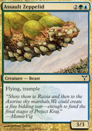 Assault Zeppelid - Foil ~ Moderately Played Dissension MTG Magic UltimateMTG Mul - Image 1 of 1