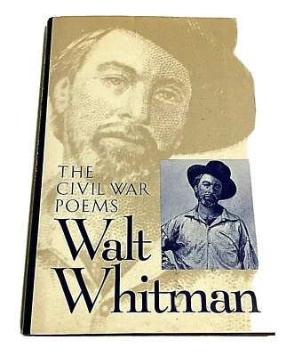  Walt  Whitman The Civil War Poems Book 1994 Hard Cover Dust Cover New - Image 1 of 3