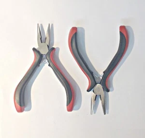 LOT OF (6) ULTRA STEEL TOOLS 4-1/2" MINI LONG NOSE PLIERS - Picture 1 of 1