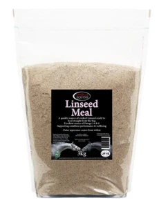 Omega Equine Linseed Meal Micronised Linseed For ShinyCoat Healthy Skin &Topline - Picture 1 of 2