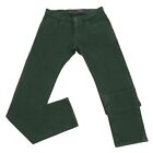 5378U Jeans Uomo Dolce & Gabbana Stretch Verde Green Trouser Men