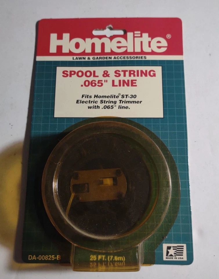 Homelite Lawn & Garden Accessories Spool & String .065" Line for ST-30. - Image 1 of 2
