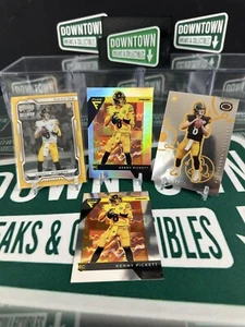 Kenny Pickett 2022 Panini Chronicles Rookie Silver Prizm Holo - Dynagon Steelers - Picture 1 of 2