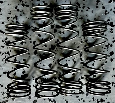 VG RACING Traxxas® 1/8 Sledge® Tuned GT-Maxx® Shock Springs Matt Black Fits Front & Rear