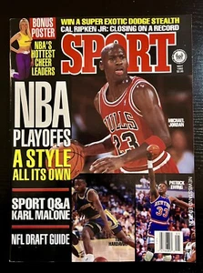 SPORT MAGAZINE~1992~Michael Jordon~NBA Playoff~ - Picture 1 of 12