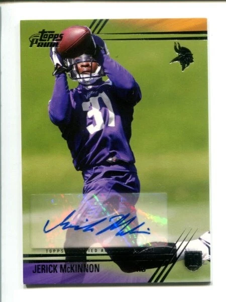 2014 Topps Prime Rookie Variation - Jerick McKinnon Autographs #109 🏈 - Image 1 of 1