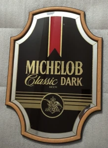 Vintage 80s Michelob Classic Dark Beer Sign Anheuser Busch Bar Decor 26" x 18" - Picture 1 of 3