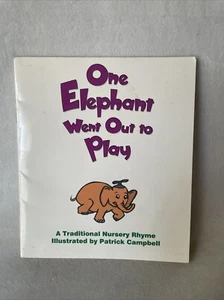 One Elephant Went Out to Play (A Traditional Nursery... - Picture 1 of 5