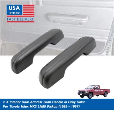 Tirador de manija de puerta reposabrazos para Toyota Hilux MK3 LN85 1989 1990 1991 1992 - 1997 Foto 1 de 4