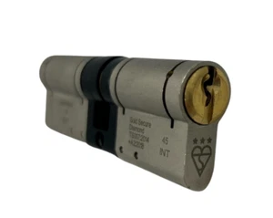 Schlosser Technik 3-Star Euro Cylinder Lock Dual Finish - Size 40/40 - Picture 1 of 1