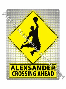 ALEXSANDER find your name METAL SIGN NBA Basketball SPORTS room decor gift 764 - Bild 1 von 1