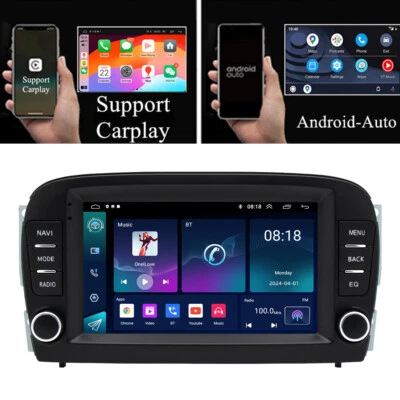 7'' Stereo Radio 4+32GB GPS For Mercedes Benz SL R230 SL55 SL600 SL65 2001-2005 — 第 1/4 张图片