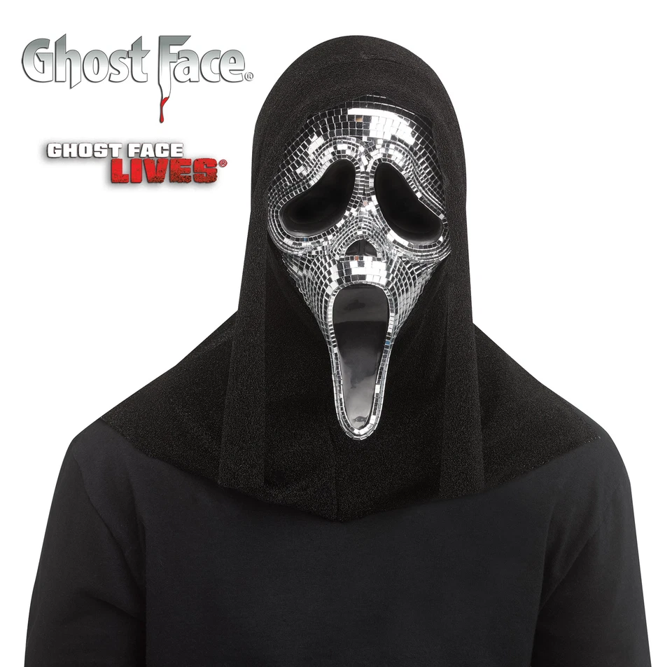 Disco Ghost Face Adult Mask Costume Accessory NEW Scream - Image 1 of 1