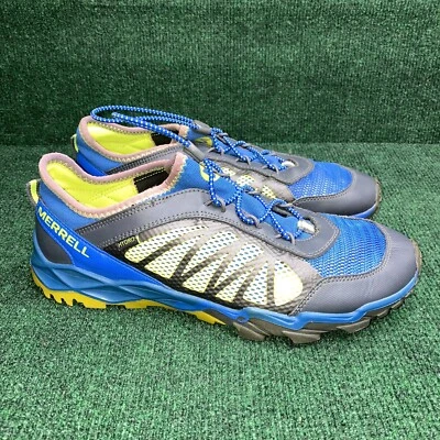 Zapato para correr Merrell Hydro 2.0 ~ azul y amarillo, para niños/niños talla 7 M ~ MY56506 Foto 1 de 4
