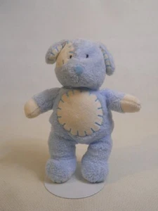 Kids Preferred blue white plush stuffed baby teddy bear stitched tummy ears HTF - Picture 1 of 2