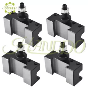 OXA #2 250-002 Quick Change Boring,Turning Tool Post Holder For Lathe 4Pcs - Picture 1 of 7