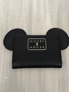 NUEVO SIN ETIQUETAS WDW Disney Mickey Mouse Orejas Snap Estuche para Tarjeta de Crédito Identificación Billetera Minnie 0924 - Imagen 1 de 7