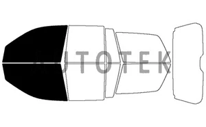 PreCut Film Front 2 Door Window Any Tint Shade For Jeep Grand Cherokee 1999-2004 - Picture 1 of 10