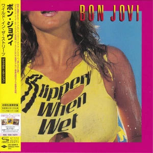 Bon Jovi NEW 2 CD(SHM-CD) Slippery When Wet Deluxe Ed. 7" Paper Sleeve Japan OBI - Picture 1 of 2