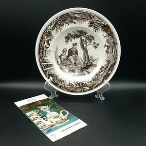 Ciotola per zuppa Villeroy & Boch Angiò piatto profondo/rivestito scena di caccia Germania vintage - Foto 1 di 12