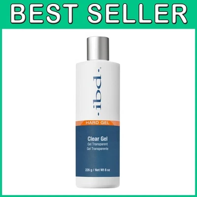 Gel transparente para extensiones y superposiciones de uñas, grado salón, 8 oz Foto 1 de 2