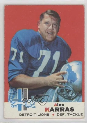 1969 Topps Alex Karras #123 HOF - Image 1 of 3