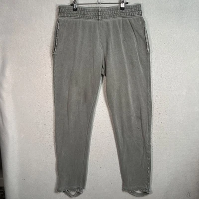 Pantalones deportivos John Elliott gris envejecidos para hombre talla grande 100 % algodón Foto 1 de 4