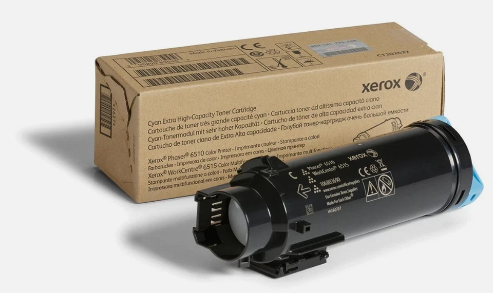 TONER CIAN EXTRA ALTA CAPACIDAD, Xerox 106R03690 (ANTIGUO" sin usar-sin abrir) Foto 1 de 1