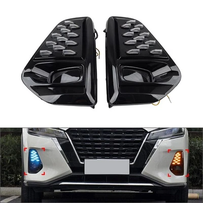 Daytime Running Lights Front Bumper Fog Lamp For Nissan Kicks 2021-2022 - Image 1 of 4
