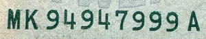 2013 $20 Federal Reserve Note - TRINARY Twenty Dollar Bill - Banknote - 20 - Picture 1 of 3
