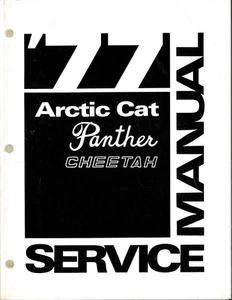 Manual de servicio Arctic Cat - Pantera / Guepardo - 1977 - Imagen 1 de 5