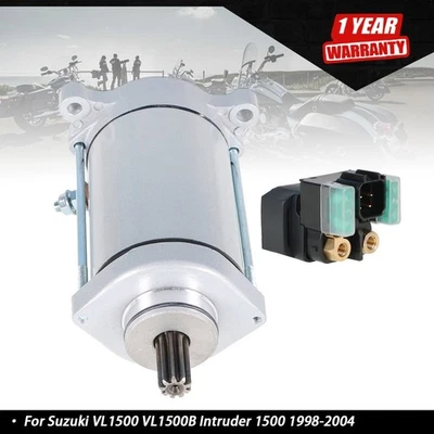 Solenóide de arranque e relé adequado para Suzuki VL1500 VL1500B Intruder 1500 1998-2004 - Imagem 1 de 4
