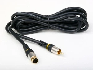 CABLE ATLONA ATVL-SR-4 4M (13 FT) S-VIDEO A RCA (VIDEO COMPUESTO) (SERIE DE VALOR) - Imagen 1 de 3
