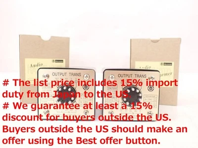 Un par de Hashimoto H-20-3.5U (Sansui) transmisión de salida 20W única 2.5, 3.5KOhm Foto 1 de 4