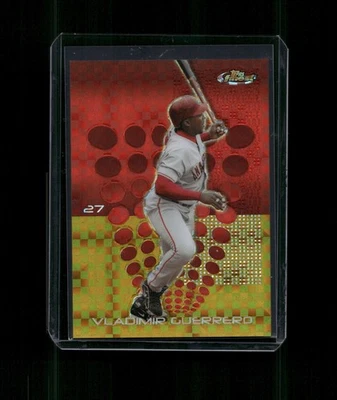 2004 Topps Finest Vladimir Guerrero #9 Gold X-Fractor /139 Angels HOF - Image 1 of 2