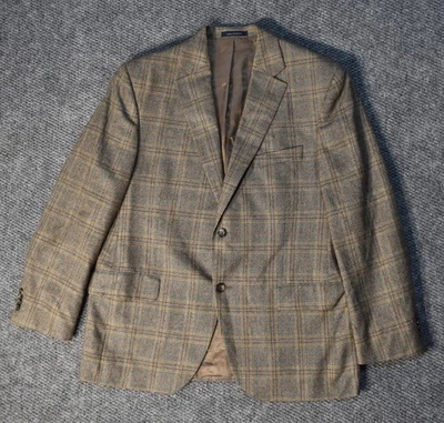 Cremieux Men’s 44S Brown Blazer Loro Piana Wool Sport Coat Jacket Made in Canada - Image 1 of 4
