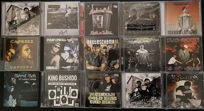 Deutschrap CDs , Corus 86 / Reckless , Playa Smoove , Serk , Basstard , Bushido - Bild 1 von 2